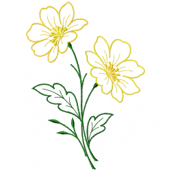Flowers And Tree Embroidery Design 5 Flowers And Tree Embroidery Design 5